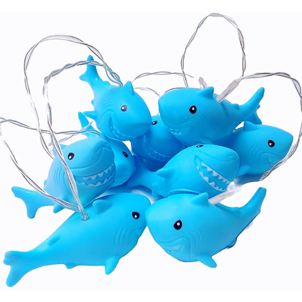 1.5M 10 Led Shark String Lights Battery Powered Led Fairytale Fantastic Light