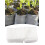200 Pcs Biodegradable Non-Woven Nursery Bags 8x10cm 36