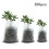 200 Pcs Biodegradable Non-Woven Nursery Bags 8x10cm 9