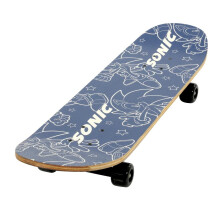 Sonic The Hedgehog Skateboard - Blue