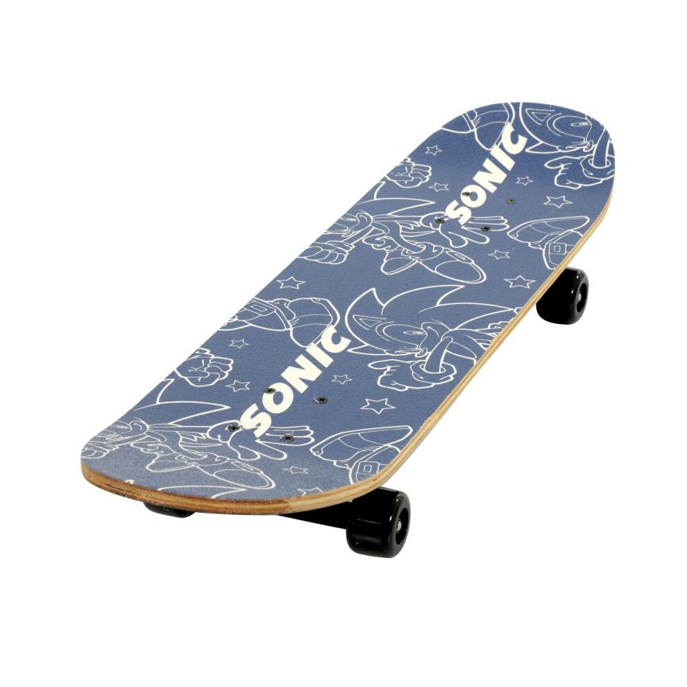 Sonic The Hedgehog Skateboard - Blue