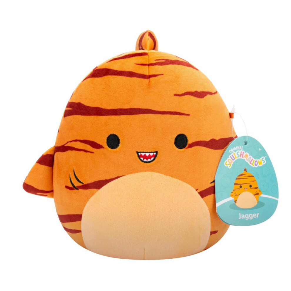 Squishmallows Jagger The Tiger Shark 7.5" Plush Soft Toy