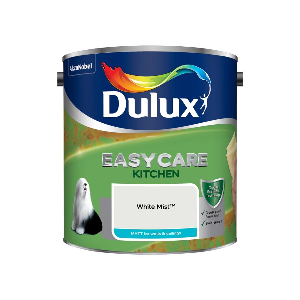 Dulux - Easycare Kitchen Matt 2.5L - White Mist