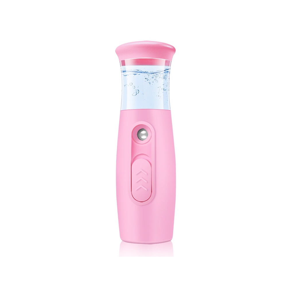 Chronus White/Pink Handy Face Sprayer Portable Humidifer Facial Sprayer Machine Handheld Humidifiers(Pink)