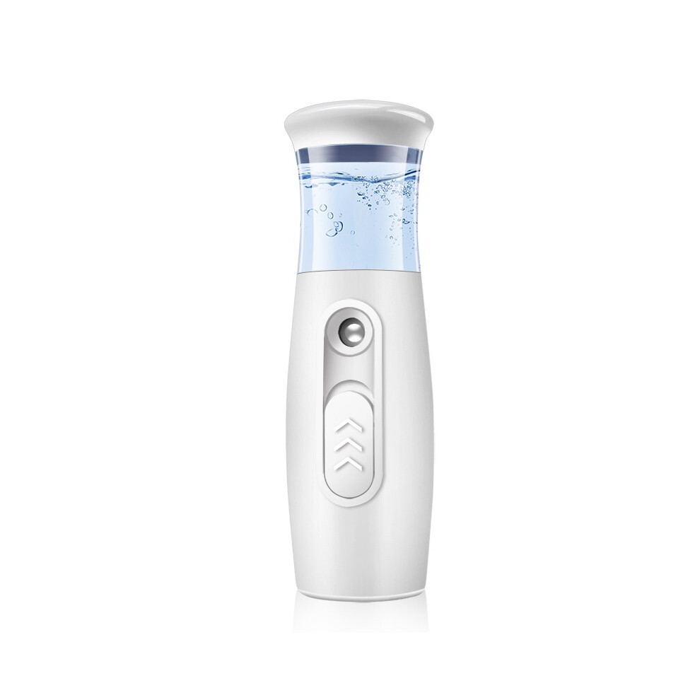 Chronus White Handy Face Sprayer Portable Humidifer Facial Sprayer Machine Handheld Humidifiers(White)