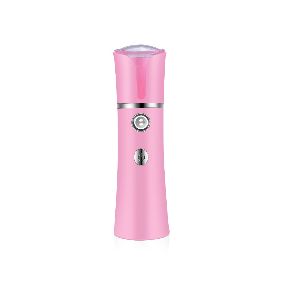 Chronus White/Pink Handy Face Sprayer Portable Humidifer Facial Sprayer Machine Handheld Humidifiers(Pink)