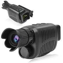 Monóculo Digital de Visão Noturna Óculos Monoculares de Visão Noturna Sensor 1080P de Alta Definição Total Monóculos Infravermelhos de Vi
