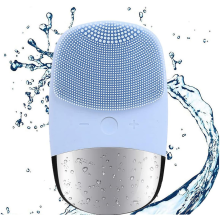 Brosse nettoyante électrique en silicone pour le visage, rechargeable par USB, masseur sonique pour le visage, étanche IPX7, 3 en 1