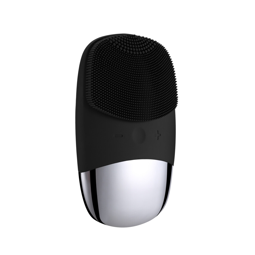Chronus Cleansing Brush, Usb Rechargeable Electric Silicone Face Cleanser, Ipx7 Waterproof Sonic Facial Massager, 3-In-1 Facial Brush For Deep