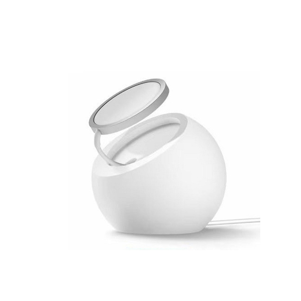Chronus Magsafe Plastic Bracket Magnetic Wireless Charger Mobile Phone Suitable For Apple Iphone Base 15W Fast Charging(White) White 6976918017307