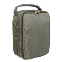 Army Green Fishing Reel Bag, Water-Resistant, 600D Oxford Cloth