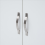 Timber Art Design UK Essentials 3-Door Double Wardrobe in White Spacious Bedroom Storage 5