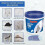 White Multi-Purpose Interior Exterior Fine Surface Filler Tub 600g 3