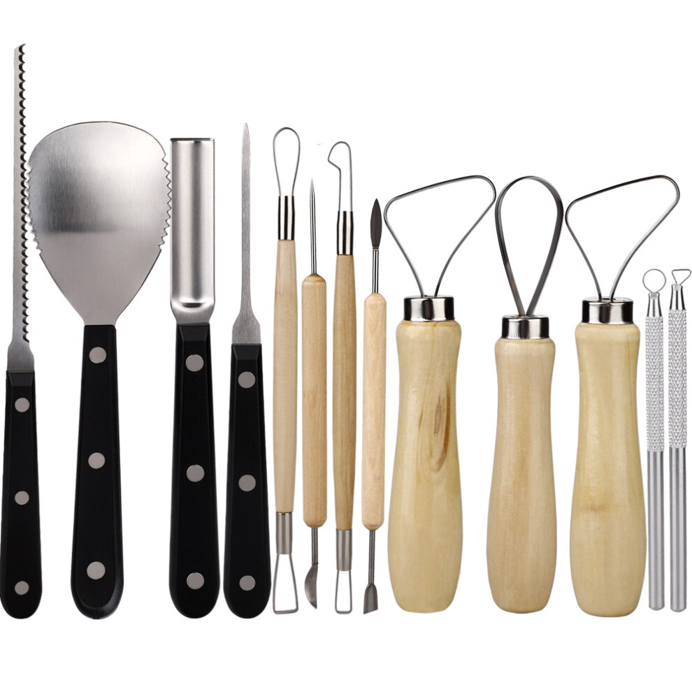 13pcs Halloween Pumpkin Carving Kit, Professional Tools