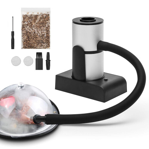 Portable Kitchen Food Smoking Gun for Meat, Fish, Cheese & Drinks