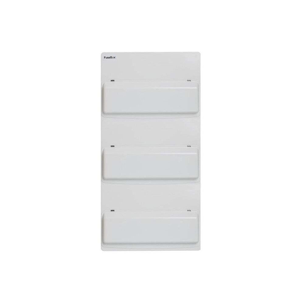 FUSEBOX 100A MAIN SWITCH ONLY BOARD 45 USEABLE WAYS, F2045M, 3 BANK ( W 378mm x L 758mm)