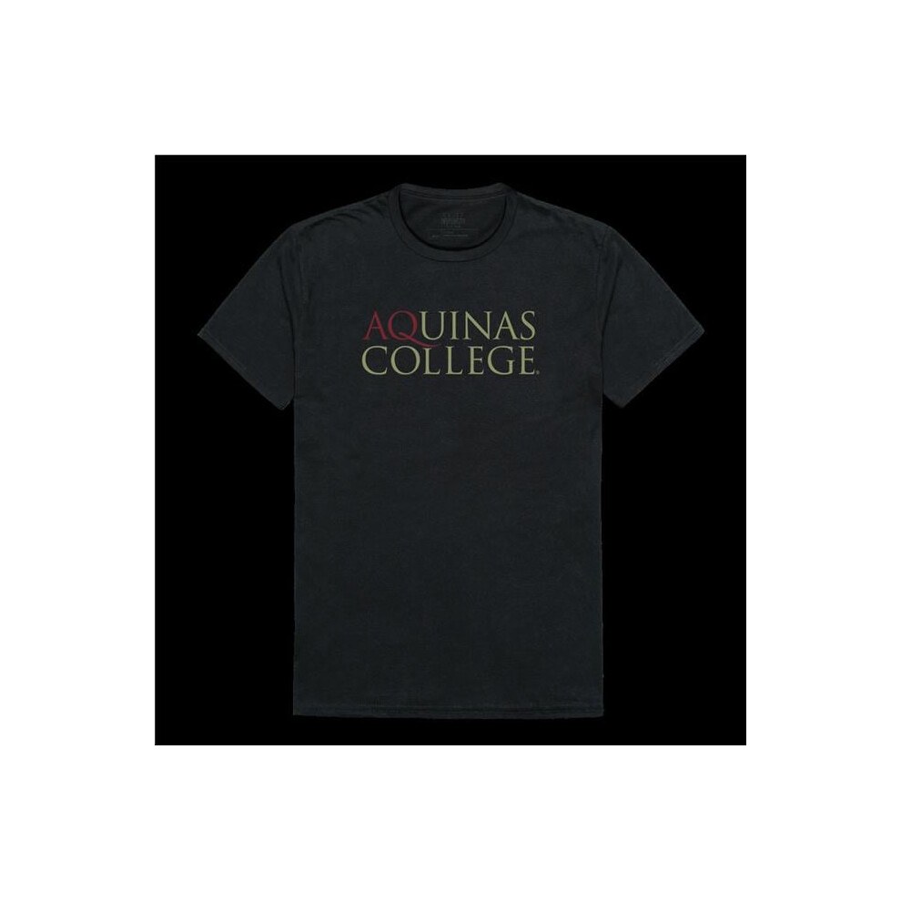 W Republic 516-611-BLK-03 Aquinas College Saints Institutional T-Shirt, Black - Large-image-OPC-PFDPCQK-NEW