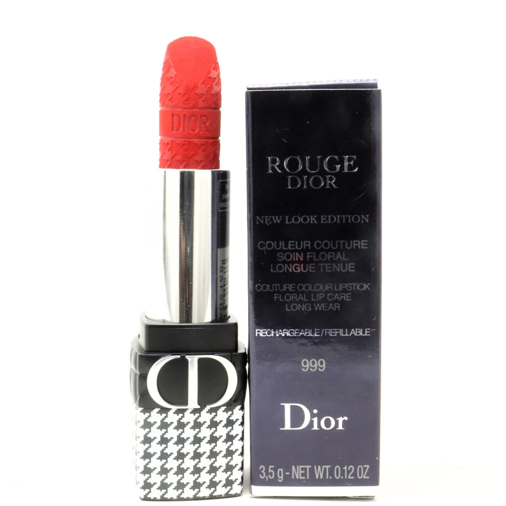 (999 Velvet (New Look)) Dior Rouge Dior Couture Lipstick  0.12oz/3.5g New With Box