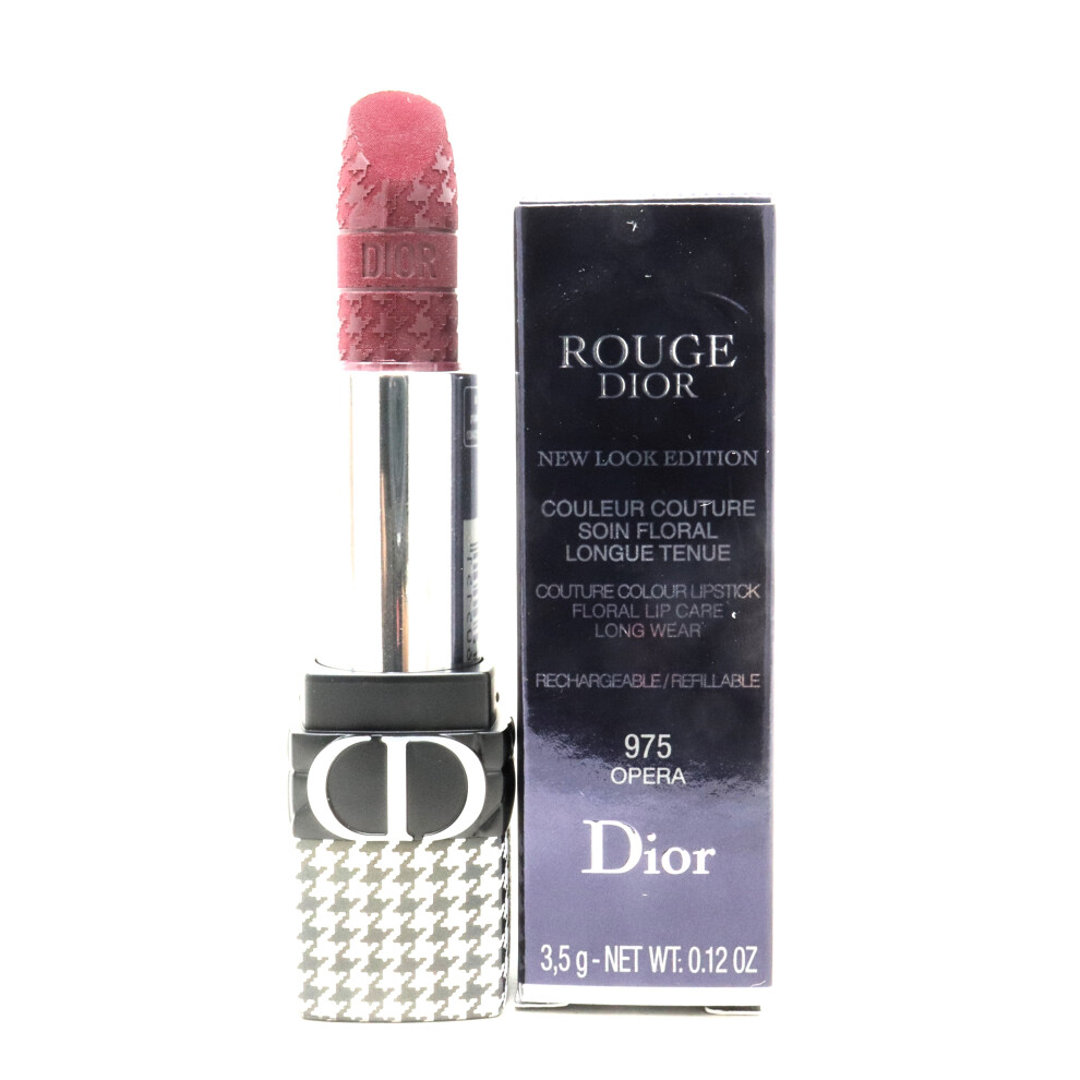 (975 Opera Velvet (New Look)) Dior Rouge Dior Couture Lipstick  0.12oz/3.5g New With Box