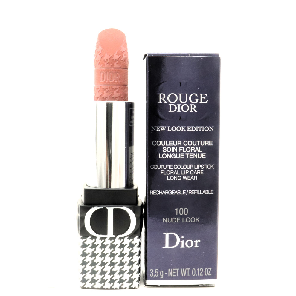 (100 Nude Look Velvet (New Look)) Dior Rouge Dior Couture Lipstick  0.12oz/3.5g New With Box