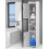 5 Tier Bathroom Floor Cabinet Standing Storage Cupboard Shelves White 6