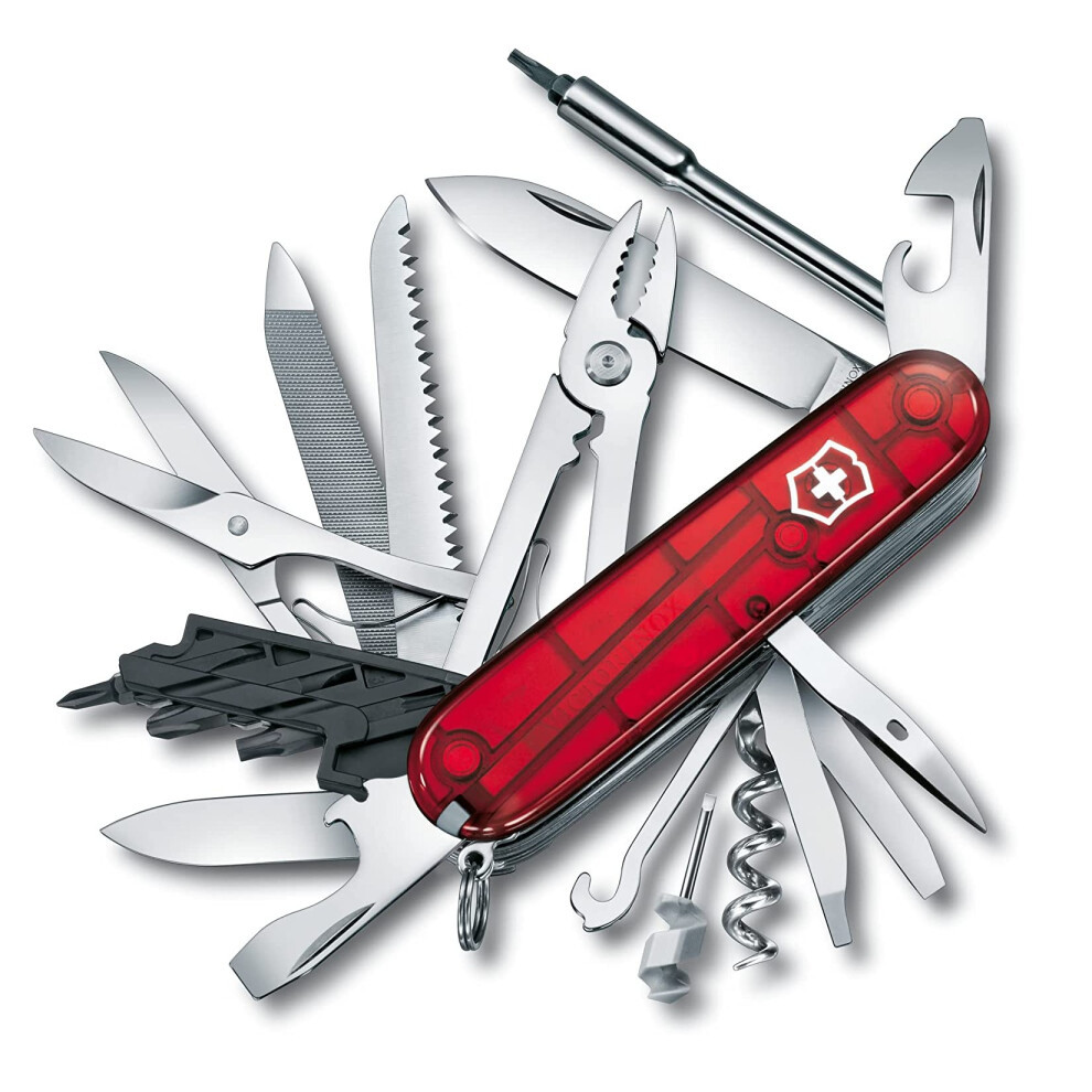 Victorinox CYBERTOOL 41 RED swiss army knife - hex torx drive - Genuine Swiss