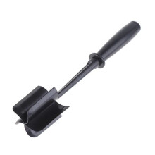 (Black) Stick Non Meat Chopper Mince Meat Masher Beef Ground Chopper Resistant Heat