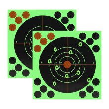 25pcs 14x14cm Self-Adhesive Shooting Target Paper