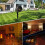 Waterproof Red Green Laser LED Lawn Light Garden 2