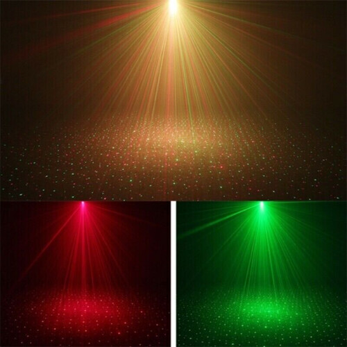 Waterproof Red Green Laser LED Lawn Light Garden 2