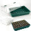 48-Hole Transparent Seedling Tray Kit for Healthy Seed Growth 2