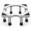 OPENED BOX, NEVER USED DEWEL Adjustable Washing Machine Base with 8 Stands 1