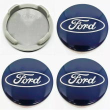 4xFord 54mm Blue Alloy Wheels Centre Caps Fit Focus C-Max CA Kuga