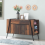 Timber Art Design UK Abbey 2 Door 2 Drawer Sideboard Rustic Storage for Living Room 1