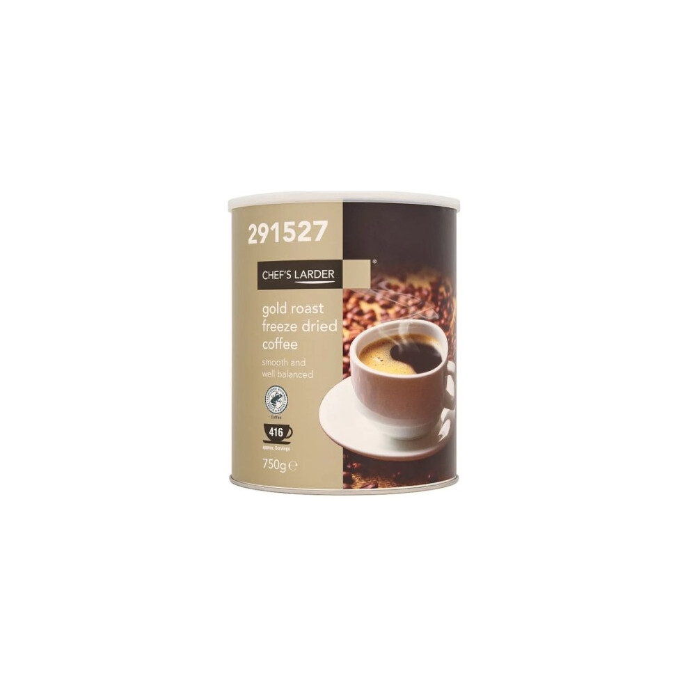 Chefs Larder Chef's Larder Gold Roast Freeze Dried Coffee 750G