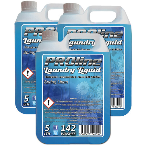 PROline Premium Bio Laundry Liquid Spring Linen 3 x 5 L