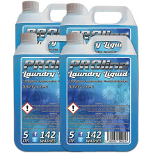 PROline Bio Spring Linen Laundry Liquid 4x5L - 568 WASHES, Hand & Machine Safe, Stain Release, Fresh Fragrance