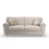(3 Seater) Edgar Chesterfield Fabric Sand 3 + 2 Sofa Suite 4
