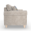 (3 Seater) Edgar Chesterfield Fabric Sand 3 + 2 Sofa Suite 5