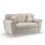 (2 Seater) Edgar Chesterfield Fabric Sand 3 + 2 Sofa Suite 1