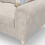 (2 Seater) Edgar Chesterfield Fabric Sand 3 + 2 Sofa Suite 6
