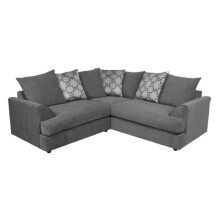 (Grey, 5 Seater Corner) Graceland Corner Sofa