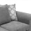 (Grey, 5 Seater Corner) Graceland Corner Sofa 4