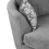 (Grey, Swivel Chair) Graceland Corner Sofa 3
