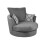 (Grey, Swivel Chair) Graceland Corner Sofa 1