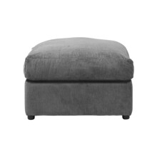 (Grey, Footstool) Graceland Corner Sofa