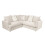 (Stone, 5 Seater Corner) Graceland Corner Sofa 1