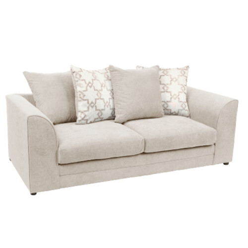 (Stone, 3 Seater) Graceland Corner Sofa 2