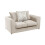 (Stone, 2 Seater) Graceland Corner Sofa 1