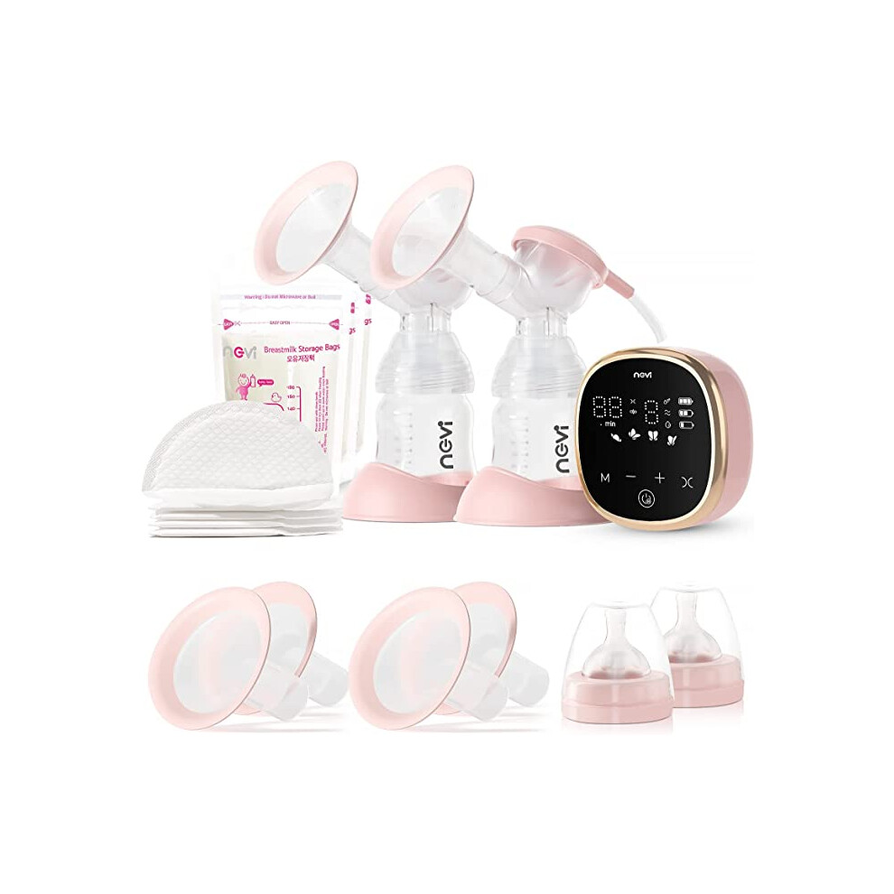 NCVI New-opened Box Ncvi Double Electric Breast Pumps With 4 Size Flanges